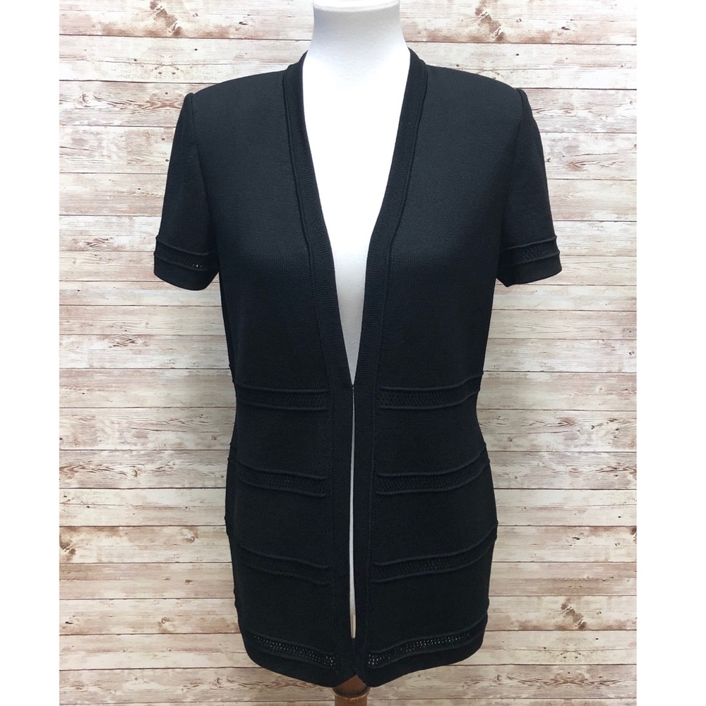 St. John Collection S/S Santana Knit Cardigan